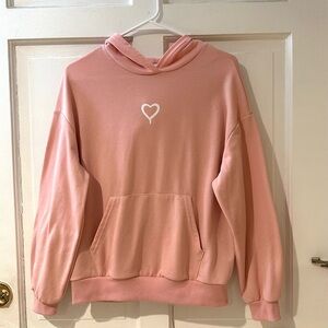 Heart hoodie (NWOT)